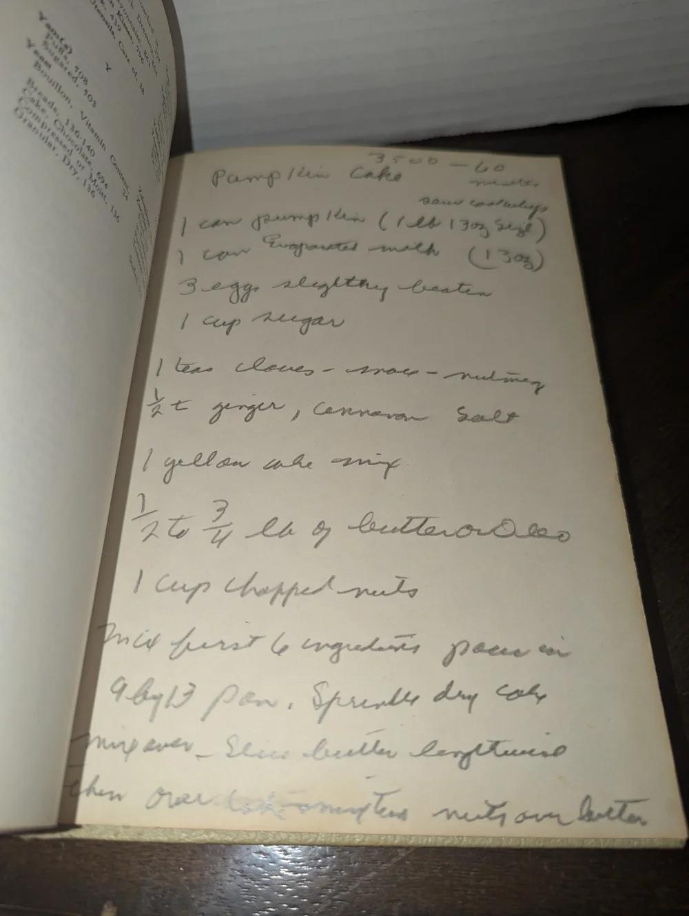 N/A vintage cookbook